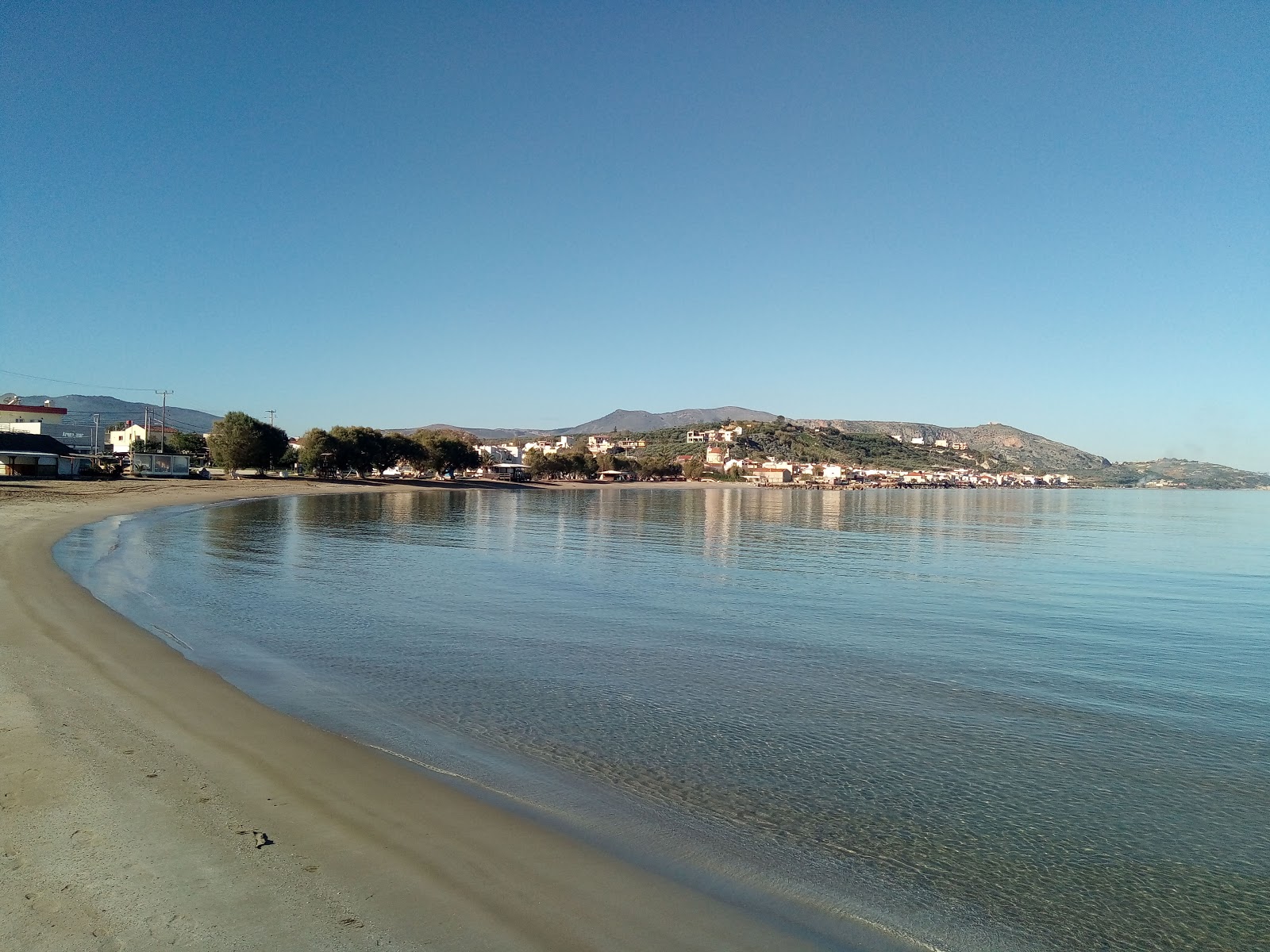 Foto av Paralia Kalives strandortområde