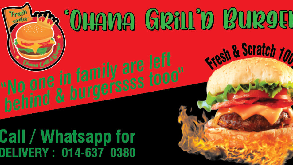 Ohana Grilld Burger