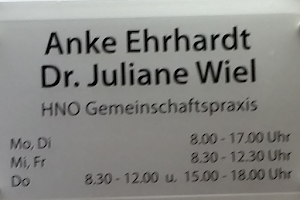 Anke Ehrhardt Fachärztin für HNO - Heilkunde