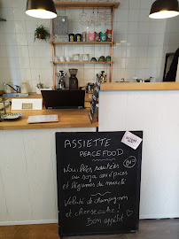 Peacefood Café à Montpellier carte