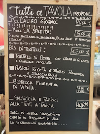 Pizzeria Ristorante pizzeria Tutti a Tavola à Prato (la carte)