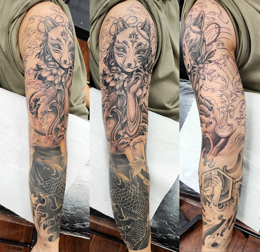 Explore tattoo ideas for fathers, creative tattoo ideas in Seattle, available at Dragon Tattoo