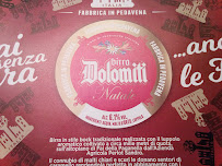 Menu / carte de Fabbrica in Pedavena Valle Agordina à La Valle Agordina