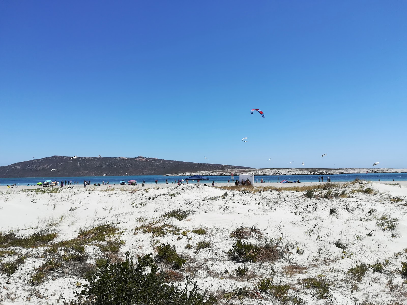 Foto di Langebaan beach e l'insediamento