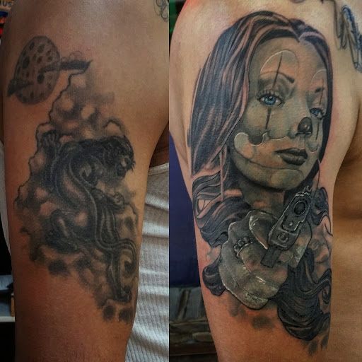 Explore name tattoo ideas for ladies, creative tattoo ideas in El Paso, available at House of Pain Tattoo & Body Piercing Studios