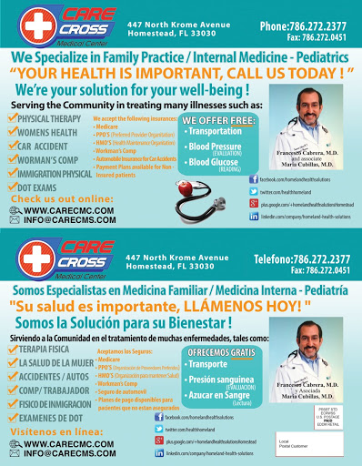 Medical Spa «Homeland Health Spa», reviews and photos, 445 N Krome Ave, Homestead, FL 33030, USA