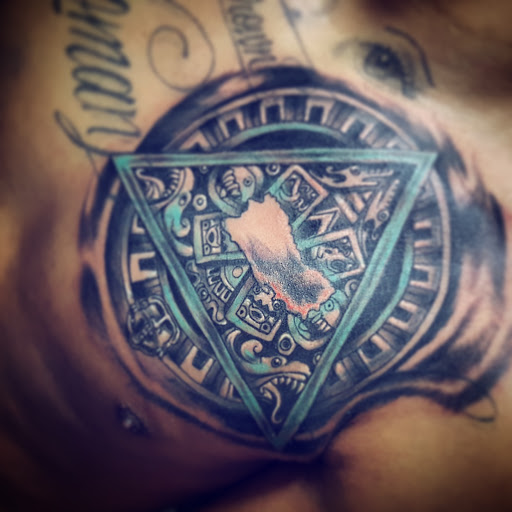 Explore mens collarbone tattoo ideas, creative tattoo ideas in Garden Grove, available at Dr. Tattoo Studio