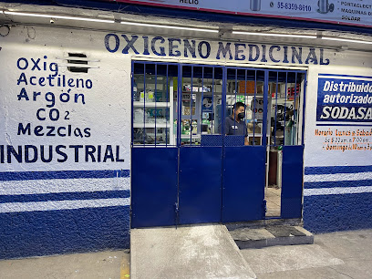 Oxígeno medicinal e industrial “SODASA” CUARTA AVENIDA