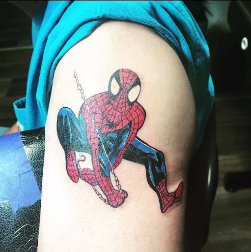 Explore us flag tattoo ideas, creative tattoo ideas in Williamsburg, available at Relentless Ink