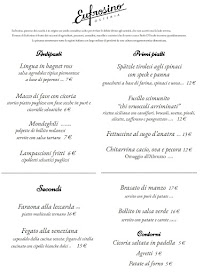 Eufrosino Osteria à Rome menu