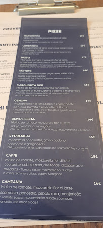 Visconti Chiado à Lisbon menu