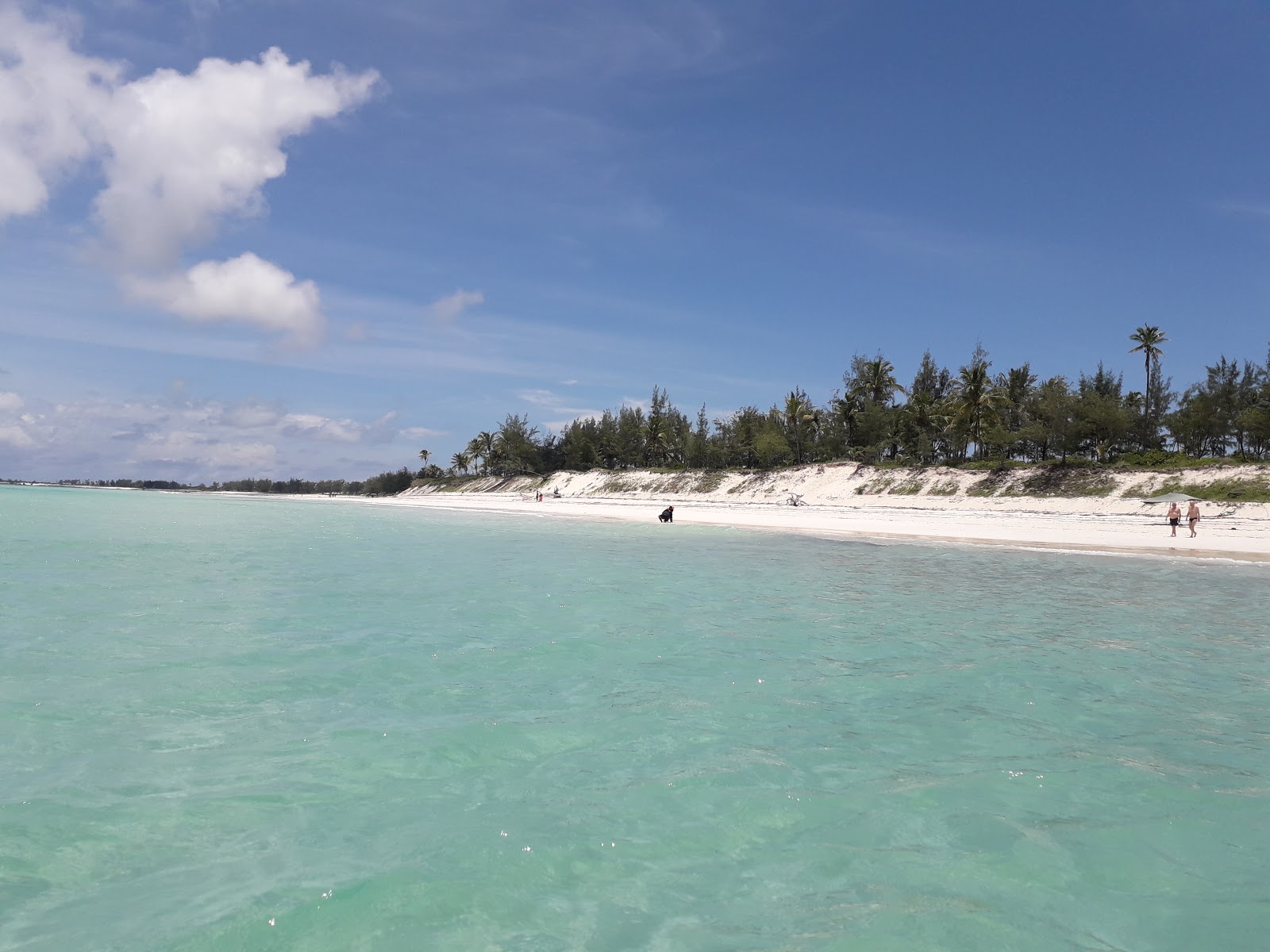 Fotografija Mossuril Beach z dolga ravna obala