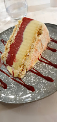Gâteau aux fraises du Restaurant gastronomique Auberge Fleurie à Châlonvillars - n°5