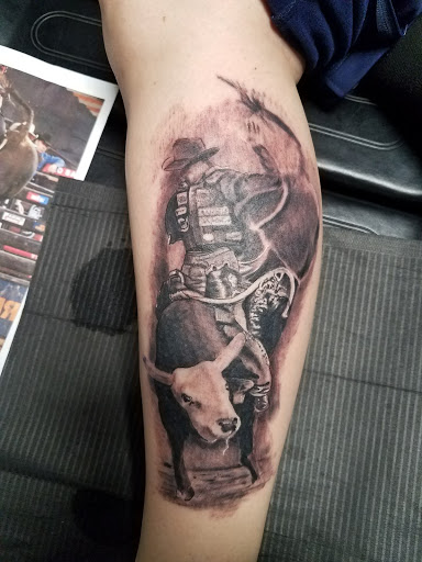 Explore viking arm tattoo ideas, creative tattoo ideas in Helena, available at DM6 Studio Tattoo and Fine Art