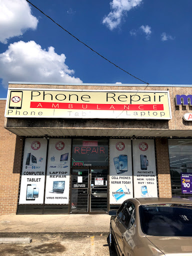 Phone Repair Service «Cell Phone Repair Ambulance Houston», reviews and photos, 10998 North Fwy, Houston, TX 77037, USA