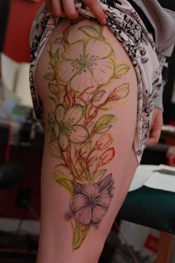 Explore railroad tattoo ideas, creative tattoo ideas in Truckee, available at Snowy Mountain Tattoo Co.