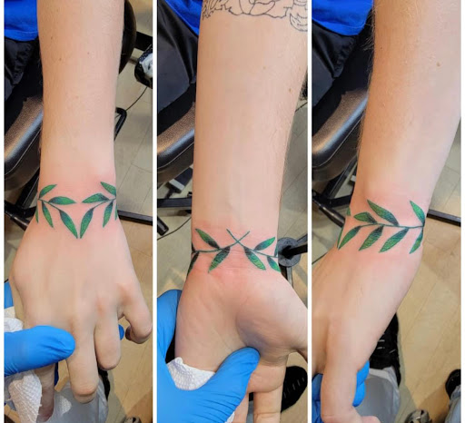 Explore black bird tattoo ideas, creative tattoo ideas in Fort Wayne, available at Grade A Tattoos and Body Piercing