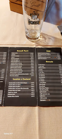 Gemma Grill à Lutrano menu