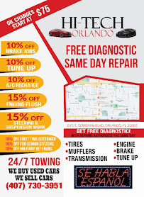 Hi Tech Orlando Auto Repair - Photo 5 - Car repair in Orlando, FL, Orlando