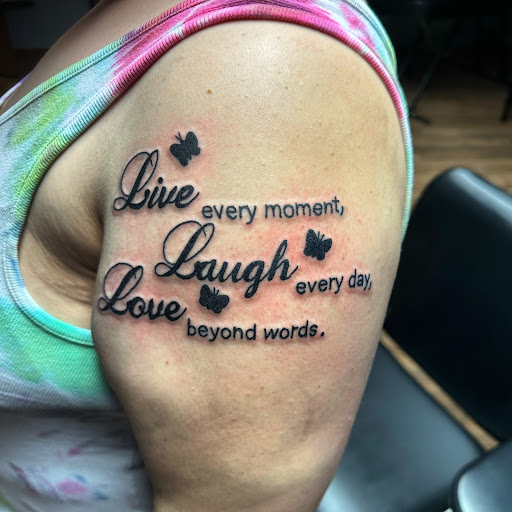 Explore small dragon ball z tattoo ideas, creative tattoo ideas in Hudson Falls, available at ALTERED ADDICTION TATTOOS