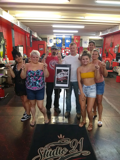 Explore solid tattoo ideas, creative tattoo ideas in Daytona Beach, available at Studio 21 Tattoo & Piercings Daytona Beach