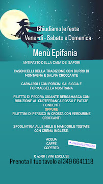 Cuor di Cuoca- La casa dei Sapori à Paratico menu