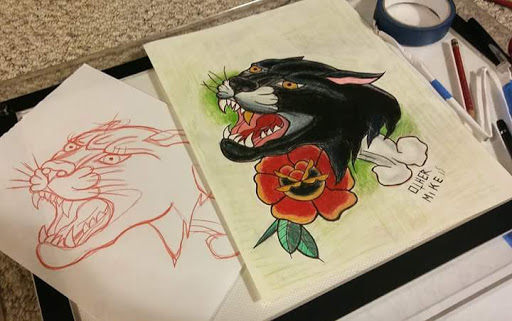 Explore puppy tattoo ideas, creative tattoo ideas in La Crosse, available at La Crosse Tattoo