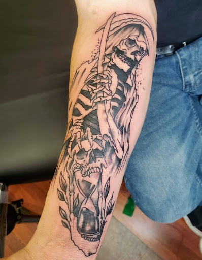 Explore tattoo ideas day of the dead, creative tattoo ideas in Spokane, available at Feel Good Ink