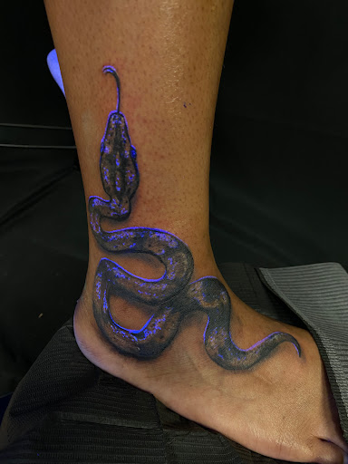 Explore harry potter hand tattoo ideas, creative tattoo ideas in Brunswick, available at Brunswick Tattoo Company