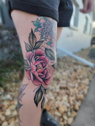 Explore female tattoo sleeve ideas, creative tattoo ideas in Sanford, available at Cryptic Moon Tattoo