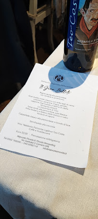 Ristorante Movida à Comerio carte