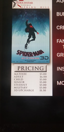 Movie Theater «Touchstar Cinemas - Spring Hill 8», reviews and photos, 2955 Commercial Way, Spring Hill, FL 34606, USA