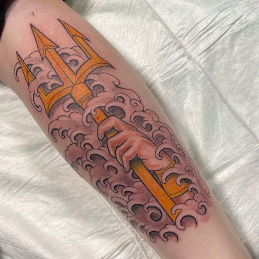 Explore art deco tattoo ideas, creative tattoo ideas in Goose Creek, available at Red Kirin Tattoo