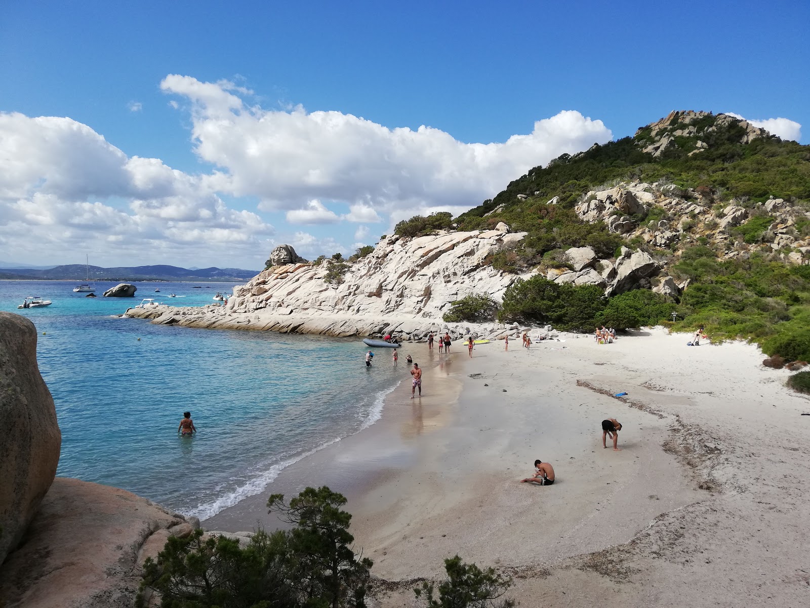 Zdjęcie Plaża Spargi La Maddalena z małe zatoki