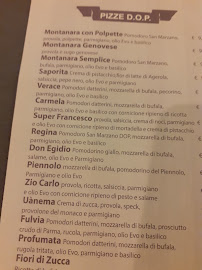 Pizzeria Gaetano Genovesi à Naples menu