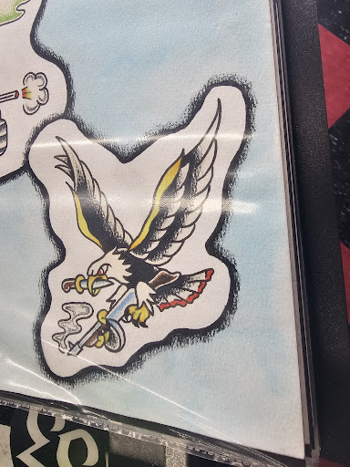Explore punk rock tattoo ideas, creative tattoo ideas in Dayton, available at 33 Lions Tattoo
