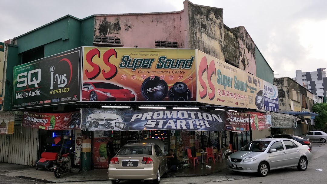 SS Super Sound Car Accessories Centre di bandar Bukit Mertajam