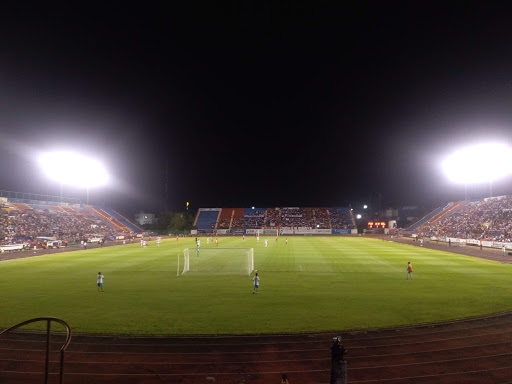 Public football fields in Cancun