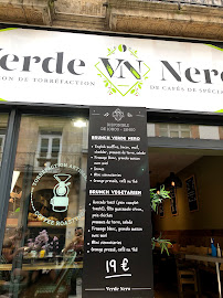 Menu / carte de VerdeNero à Bordeaux