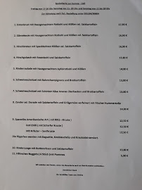 Menu du Eiscafe Müller à Strehla