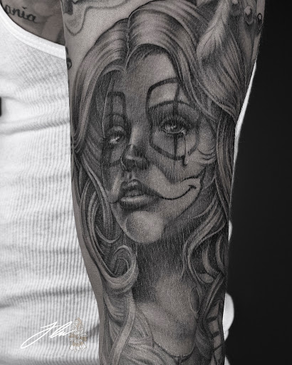 Explore ouija tattoo ideas, creative tattoo ideas in Greenwood, available at Vault 74 Tattoo, LLC