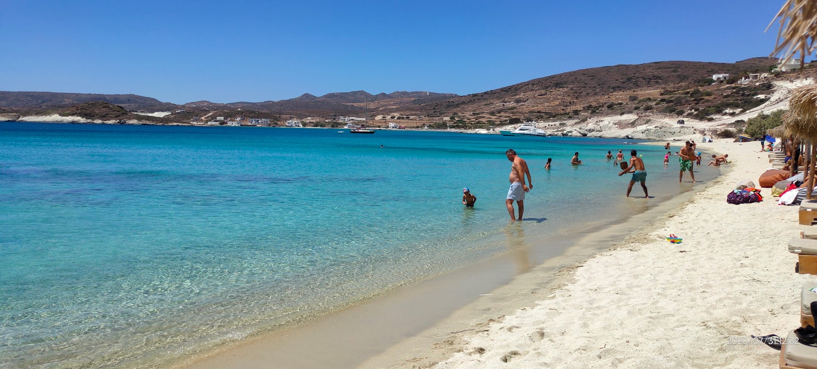 Foto von Prassa Strand II mit kleine bucht