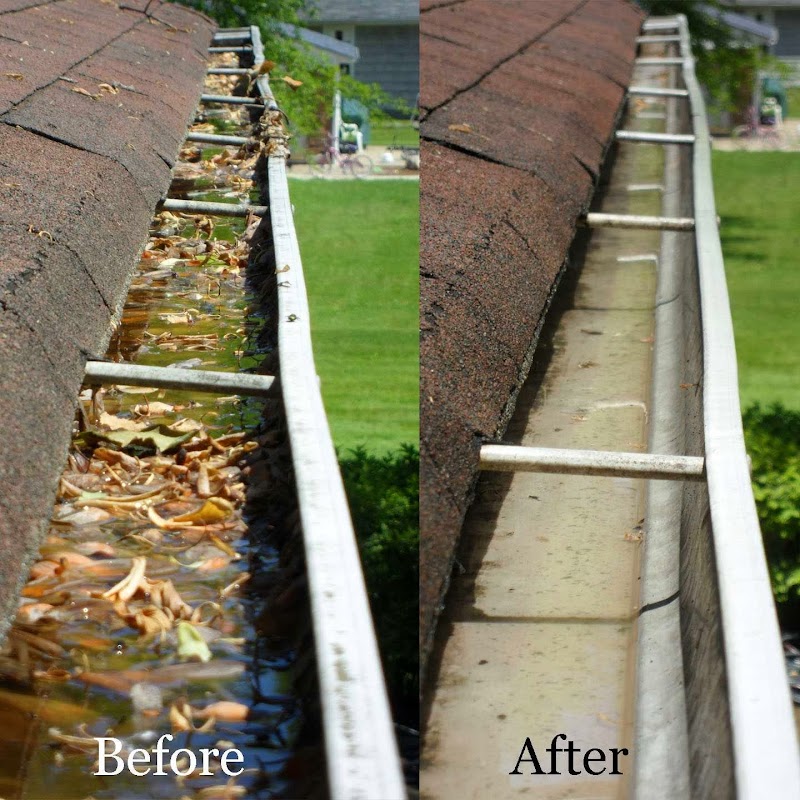 Clean and Bright Gutter