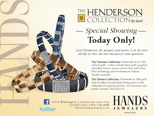 Jeweler «Hands Jewelers», reviews and photos, 109 E Washington St, Iowa City, IA 52240, USA