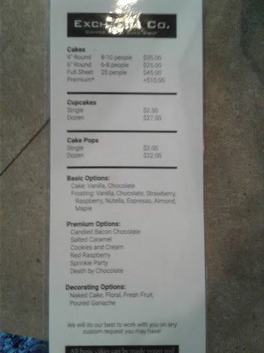 Coffee Shop «Exchange Company Coffee Bar & Bake Shop», reviews and photos, 110 S Main St, Simpsonville, SC 29681, USA