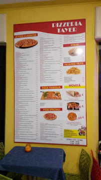Pizzeria Tayer à Brescia menu