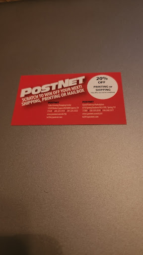 Commercial Printer «PostNet», reviews and photos, 12320 Barker Cypress Rd #600, Cypress, TX 77429, USA