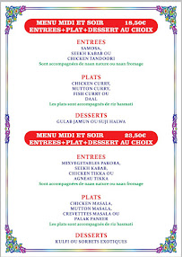 Avi Ravi à Suresnes menu