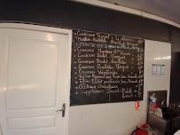 Menu du Chez Zohra à Tarbes