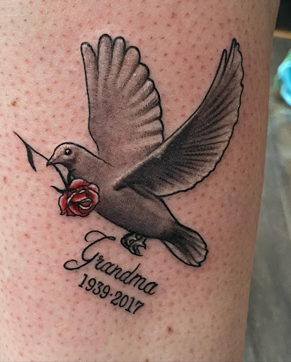 Explore moonshine tattoo ideas, creative tattoo ideas in Middletown, available at Traditionally Twisted Tattoo